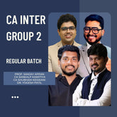 CA Inter Jan 26 Exams | Group 2 By CA Shubham Keswani, CA Sankalp Kanstiya, Prof. Sanjay Appan & Yogesh patil | LIVE Regular Batch